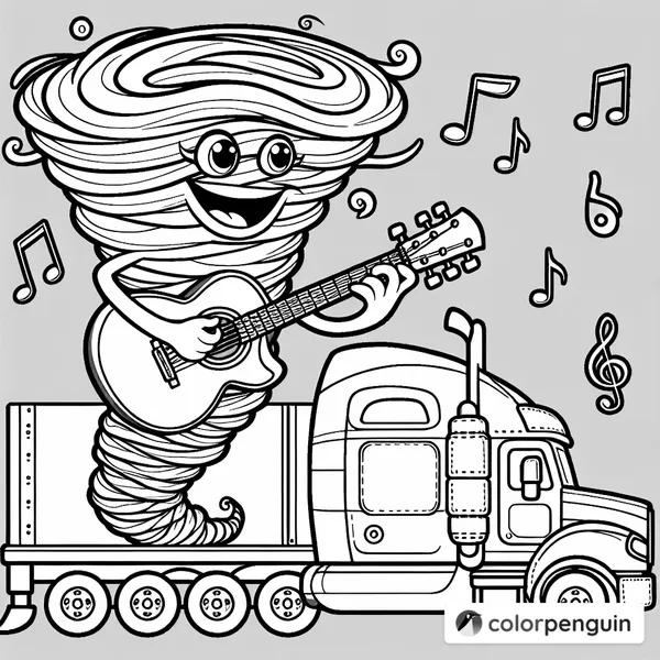 Musical Tornado on a Truck