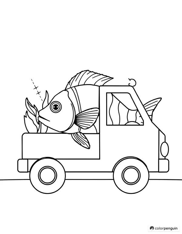 Tropical Fish in a Truck