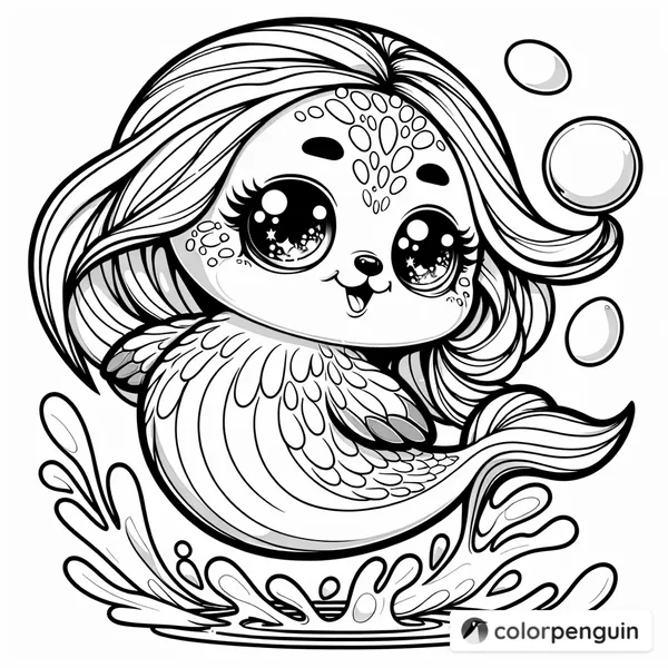 Charming Chibi Selkie