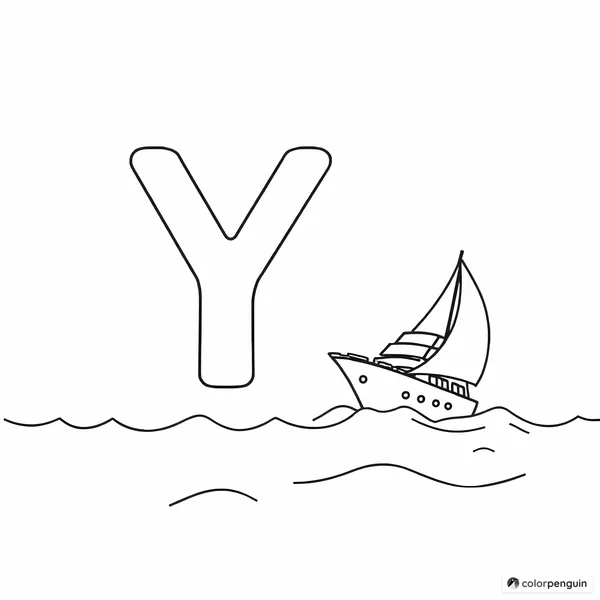 Yacht and the Letter Y