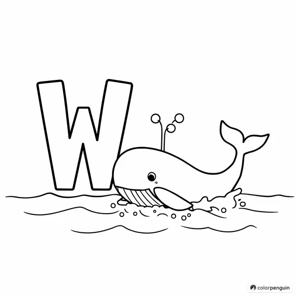 W is for Whale