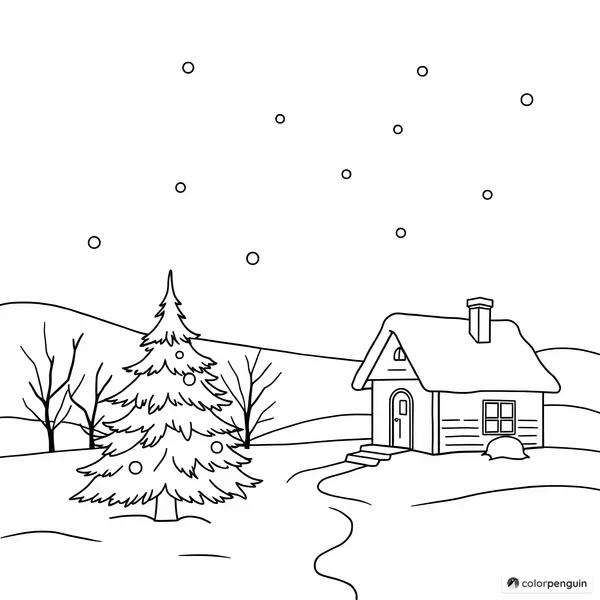 Cozy Winter Scene