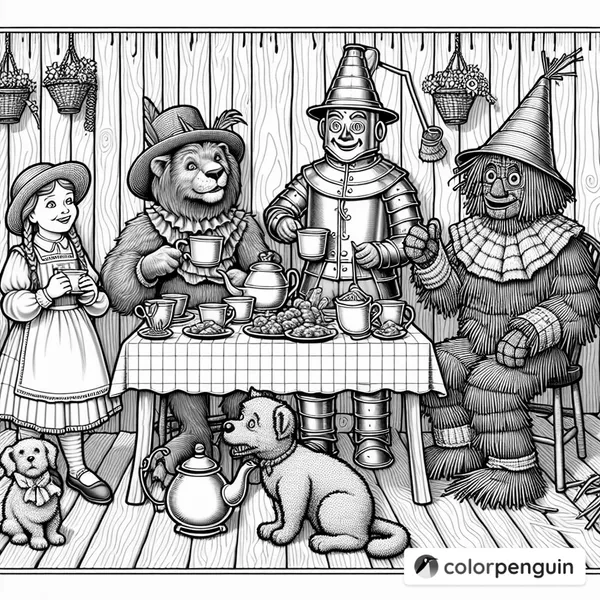 The Wizard of Oz Tea Party