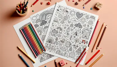 Red coloring pages feature image