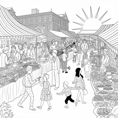 AIUno-Music Coloring Page
