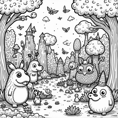 Swear Coloring Book Coloring Page