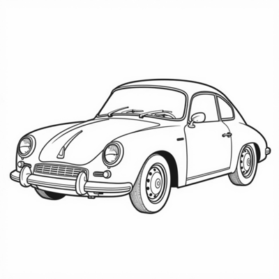 Car Coloring Page