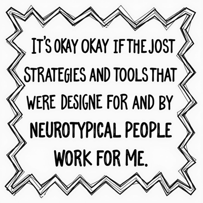The Words Its Okay If Most Strategies And Tools... Coloring Page