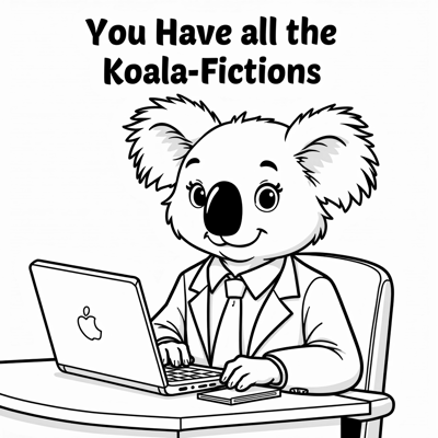 The Words You Have All The KoalaFictions On The... Coloring Page
