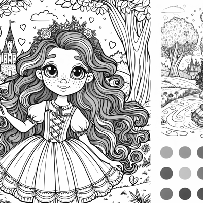 Ginger Coloring Page