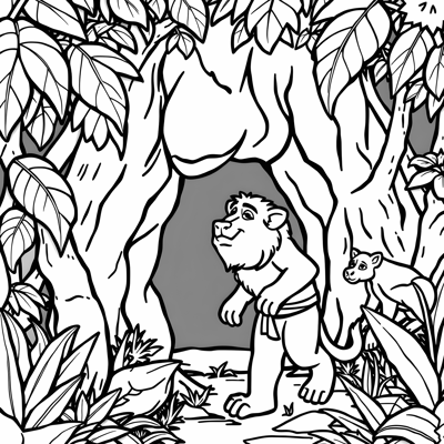Princess Belle With Princess Mulan Coloring Page