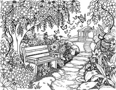 Flower Coloring Page