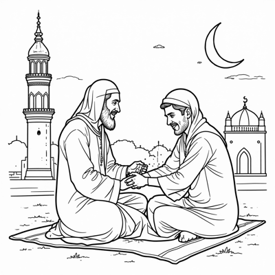 Ramadan Coloring Page