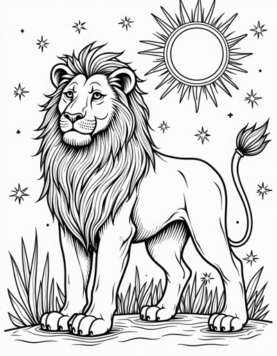 The Words I Am Confident And Radiant Standi On The... Coloring Page