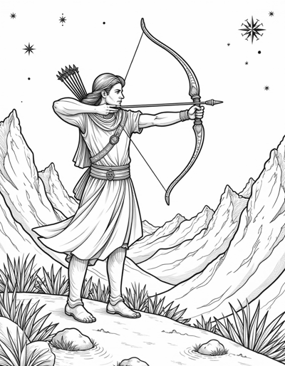 Design An Adventurous And Openminded... Coloring Page