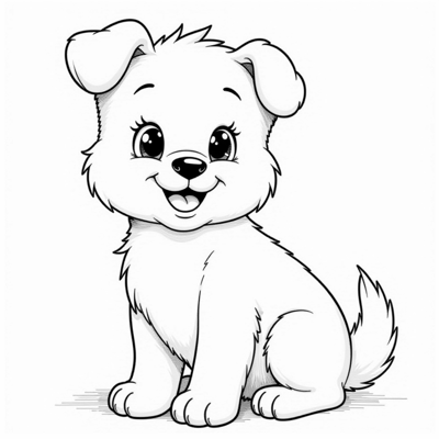 Cocoa Coloring Page