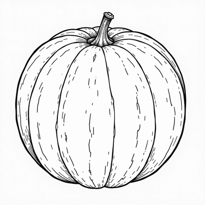 Melon Coloring Page