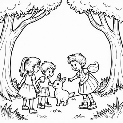 Magical Rune For Feeling Better Coloring Page