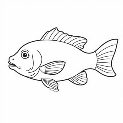 Fish Coloring Page