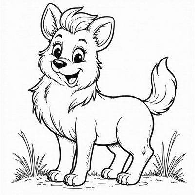 Create A Coloring Pages And Each Drawing Has Name Coloring Page
