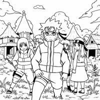 Naruto Coloring Page
