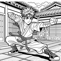Naruto Shippuden Coloring Page