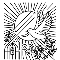 Let Freedom Ring Coloring Page