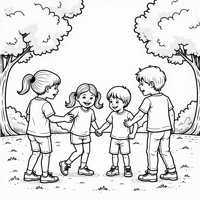 No Bullying Coloring Page