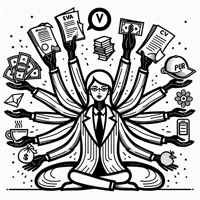 HR Girl With 8 Arms In Shiva Style Holding In Each... Coloring Page
