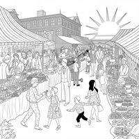 AIUno-Music Coloring Page