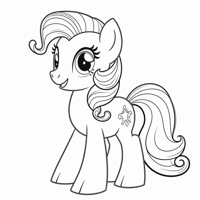 My Little Pony Coloring Page