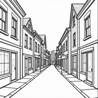 Ginger Streets! Coloring Page