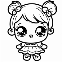 Lol Doll Coloring Page