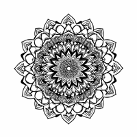 Geometric Patterns Simple Geometric Shapes Like... Coloring Page