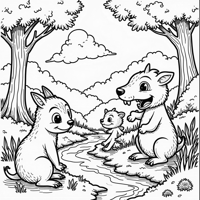 Where The Wild Things Are Coloring Page