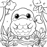 Labubu Coloring Page