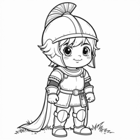I Want A Picture Of A Helmet. Coloring Page
