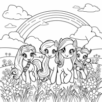 My Little Pony Coloring Page