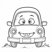 Traffic Signs Coloring Page