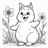 April 23 Official Drawing Simple Coloring Page