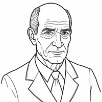 ATATÜRK Coloring Page