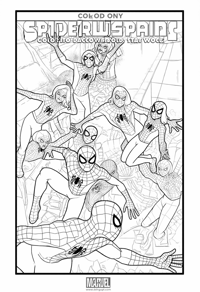 The Image Features A Group Of People Some Of Whom... Coloring Page
