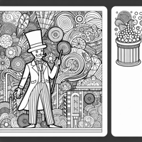 Willy Wonka And The Chocolate Factory Coloring Page