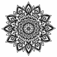 Elaborate Coloring Page