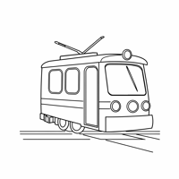 I Want A Picture Of A Child Waiting At The Train... Coloring Page