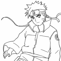Naruto Coloring Page