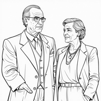 Ancient Civilization Leaders Like Cleopatra Julius... Coloring Page