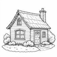 Home Coloring Pages