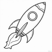 Space Coloring Pages