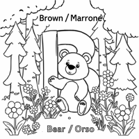 Create A Coloring Page With The Following Elements... Coloring Page